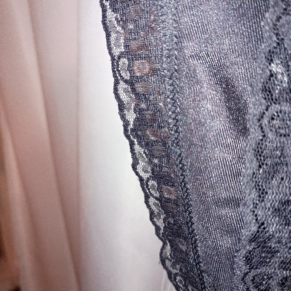 Vanity Fair black nightgown, Chemise sleepwear Size 36 or S - Picture 4 of 7